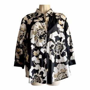 Robert Graham Women’s Shirt Floral Hadley Short Sleeve